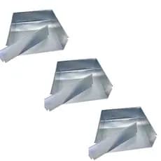 Kit com 3 Formas Lateral Removível 30x30x10cm Para Fatia de Feira Slice Alumínio