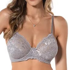 Sutiã com Renda DeMillus 64512 Anatômico
