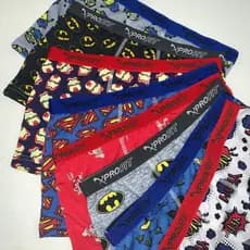 Kit Até 10 Cuecas Boxer Infantil de Criança Cueca Antiassadura Super Conforto Melhor Custo Benefício FORRO 100% ALGODÃO!