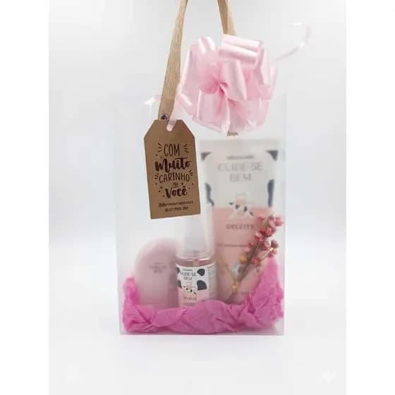 Kit Presente Dia das Mães Cuide-se Bem Deleite (3 itens)