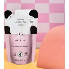 Refil Loção Desodorante Hidratante Corporal Cuide-se Bem Deleite 350ml