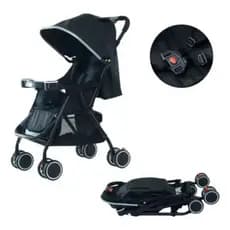 Carrinho Bebê Passeio 4 Rodas Reclinável Até 20kg Conforto Segurança Dobrável Leve Compacto
