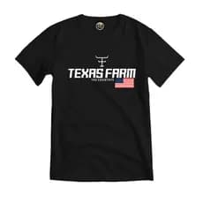Camisa Infantil Texas Farm Country 100% Algodão Rodeio Vaquejada Agro