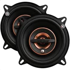 Kit com 2 Alto-falantes marca Bomber Beat Triaxial 5 Polegadas 160W 4Ω Alta Qualidade