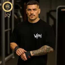 Camiseta Oversized Streetwear Masculina Weram Academia SM