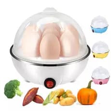 Maquina Eletrica Cozedor De Ovos No Vapor Egg Cooker 110V Cor Aleatória