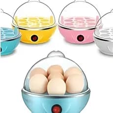 Maquina Eletrica Cozedor De Ovos No Vapor Egg Cooker 110V Cor Aleatória