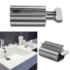Rolo Espremedor De Aço Inoxidável , Dispensador Giratório Para Pomada , Cosméticos , Acessórios De Banheiro , Pasta De D