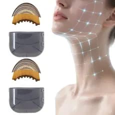 Angelshell2 Unidades De Escova Facial Portátil Para Contorno Linfático , Ferramenta De Drenagem Linfática Escultura , Ma