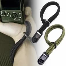Alça De Pulso Para Câmera Design De Liberação Rápida Tecido À Mão Paracord Compatibilidade Anti Perda Montagem Universal