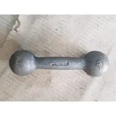Par Halter Bola 1KG no ferro bruto