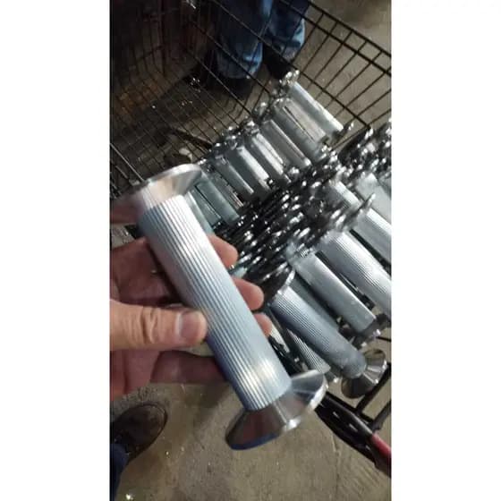 Pegada Recartilhada para barras de Dumbbells (Unidade)