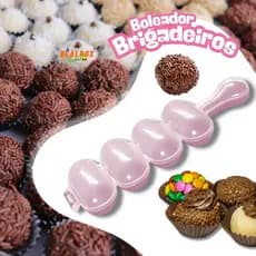Chocalho Boleador de Brigadeiros Enrolador Modelador Beijinho Docinho