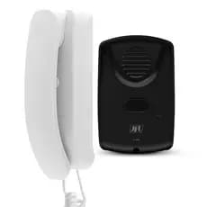 Interfone Residencial Bivolt Porteiro JFL IRT 2000 Preto/Branco