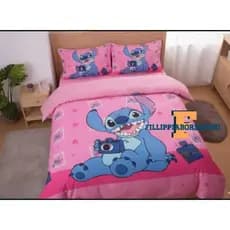 Edredom Solteiro Personagem Tendência Stitch 2 peças