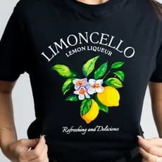 Camiseta Feminina Estampada Limoncello