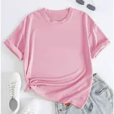 Blusa T-Shirt Feminina Camiseta Básica Algodão Tendencia