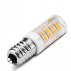 Lâmpada LED Halopim 5W 7w  E14 Branco Frio para Geladeira, Arandela, Lustre e Pendente Decorativo