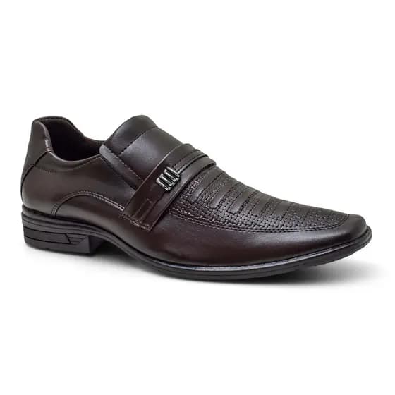 Sapato Social Mark Elegante Ideal para Uso Diários Longos Design Clássico com Toque de Modernidade