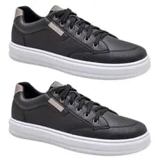Kit 2 Pares Sapatênis Masculino Casual para Todo Dia