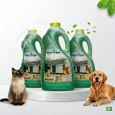 Neutralizador de Odores 2L Mentol Elimina Odor Limpa Perfuma Casa Pet Quimiprol