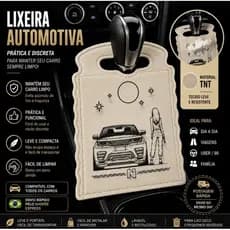 Lixeira Automotiva Selene Organizador Carro 10 Unidades