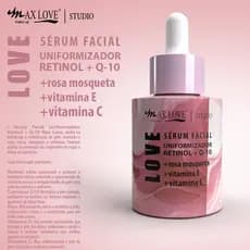 Serum facial  uniformizador retinol + q-10