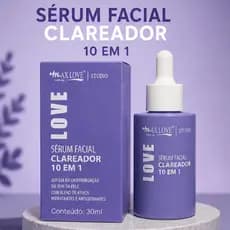 SÉRUM FACIAL CLAREADOR 10EM1 MAX LOVE