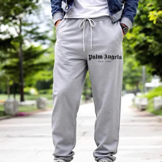 Calça Moletom Modelo Wide leg Despojada Lisa Algodão Feminina Casual Treino Forrada Hype Masculina Unissex Pijama