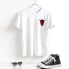 Camiseta Old Masculina Ink Carranca Mascara Blusa Unissex Moda Street Skatista Qualidade Roupa Estilo