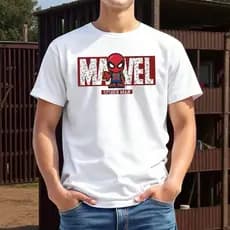 Camiseta Marvel Herói Homem Aranha Blusa Unissex Filme Spider Men