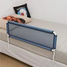 Grade  de Cama,... CINZA... Proteção  Para Bebe e Idosos