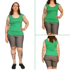 Kit 10 Blusinhas Regata Feminina Cores Diversas Verão Lindas Cores