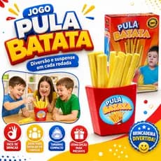 Jogo Pula Batata Brinquedo Infantil Educativo Suspense Família 4+ Anos