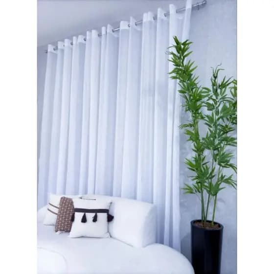 Cortina Linho  2,80 X 2,80  Para janela de Sala Quarto