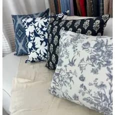 2 Capa de Almofada 45x45 COM ZIPER Decorativa Estampada para Sofá Sala e Quarto