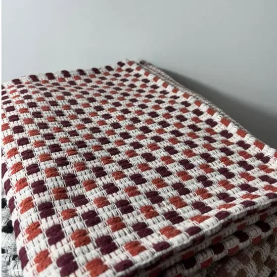 Passadeira Artesanal 1,40m x 50cm Decorativa para Corredor, Cozinha e Quarto – Cores Modernas