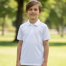 KYLY - CAMISA POLO MENINO POLO BRANCA VERMELHA MARINHO E PRETO - CAMISA INFANTIL tamanho 1 ao 16 - pascoa apresentação