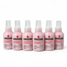 Conjunto 6 Amolecedor Cutícula Creme Cosmético Beleza Feminina Moda Cruzeiro Manicure Hidrata 90mL