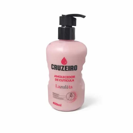 Amolecedor Cutícula Cruzeiro Creme Beleza Feminina Hidrata Moda Unhas Cosmético Manicure 450mL