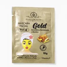 Máscara Facial Peel Off PhalleBeauty Gold Mulher Feminino Cosméticos Instantâneo Moda