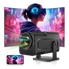 Projetor Hy320 4k Full Hd  Android 11 Cinema Wifi Bluetooth Preto Premium