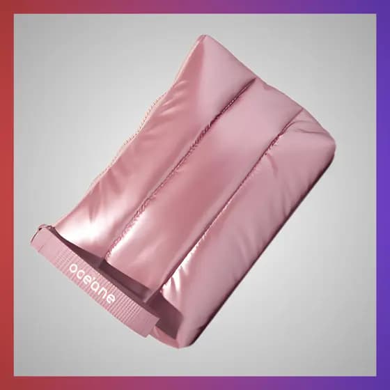OCEANE - Necessaire Puffer Rosé