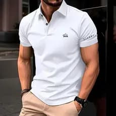Camiseta Masculina Polo Minimalista Diverse Camisa Manfinity Piquet