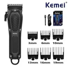 Novidade Kemei 1071 Venda Quente Cabeça de Óleo Gravura Sem Fio USB Máquina de Cortar Cabelo Profissional -110v/220v