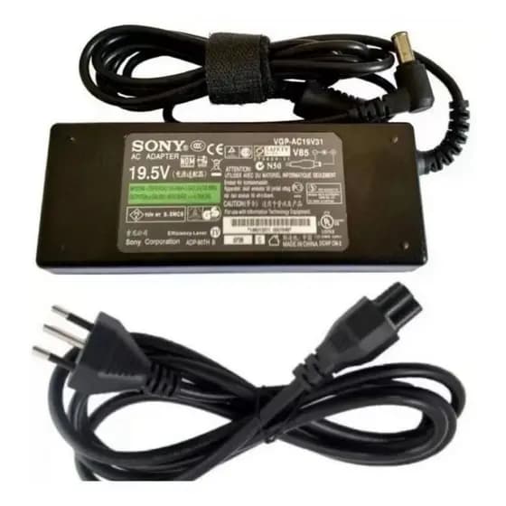 Fonte Carregaddor Para Notebook SONY 19.5v 4.7a 6.0mm*4.4mm SO-01