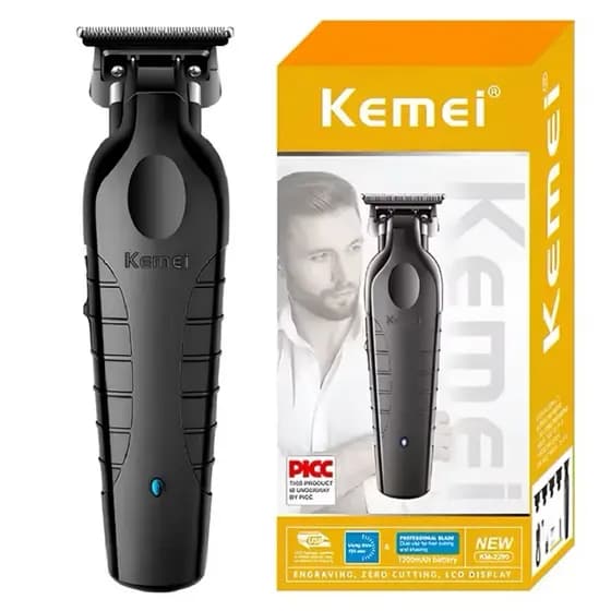 Kemei-2299 Professional Hair Trimmer Detailer Barber Electric Clipper Cordless