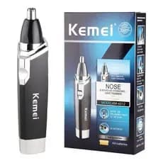 Removedor Aparador de Pelos Nariz Orelha Cortador Kemei Km-6512--Mwei Store