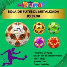 Bola De Futebol de Campo MARCA PRÓ . Costura de qualidade e super resistente , tam variado BRINDE 1 BOLA PLÁSTICA