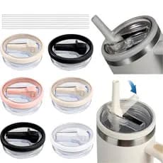 Tampa de Canudo Flip para Copos Térmicos 1200ML 40 OZ Tampa de Substituição à Prova de Vazamento Não Inclui Copos